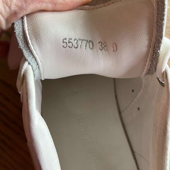 Alexander McQueen White Platform Sneakers 38 - Picture 4 of 5